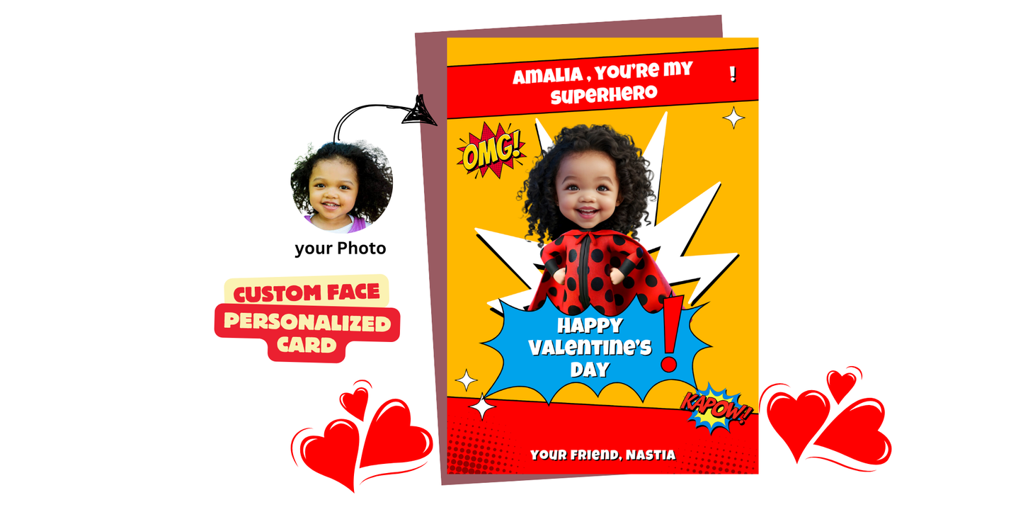 Lady Bug -Girl Valentine’s Day-themed